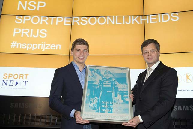 Ферстаппен получил премию голландских журналистов