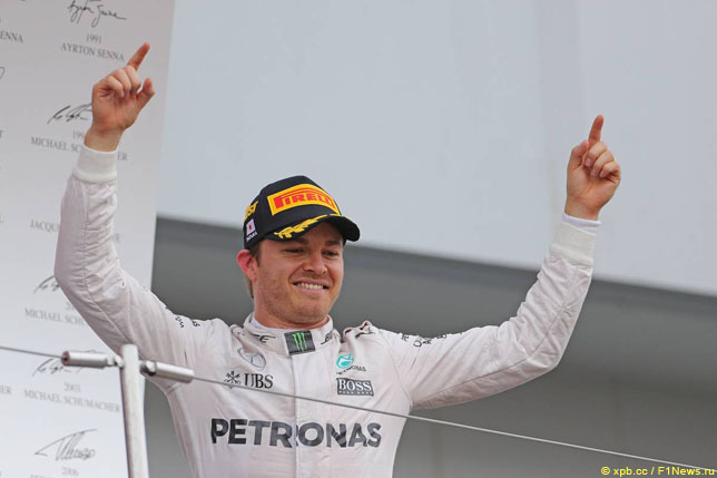 Нико Росберг одержал победу квалификацию Гран-при Японии